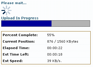 File Upload Progress Bar Indicator w/ Uber-Uploader