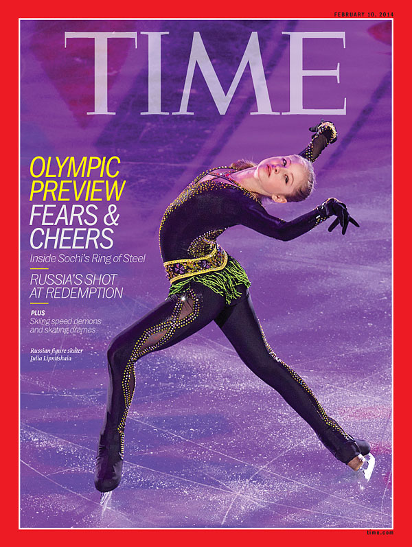 Ms. Yulia Lipnitskaya at Time Magazine Cover