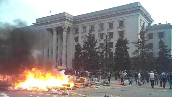 Trade Unions House, Odessa, May 2nd 2014