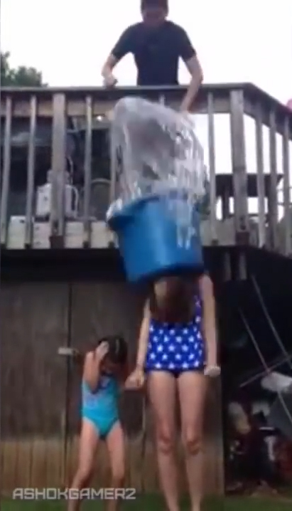 Ice Bucket Challenge; failed to death. Ice Bucket Challenge; failed to death.