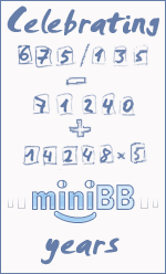 miniBB anniversary