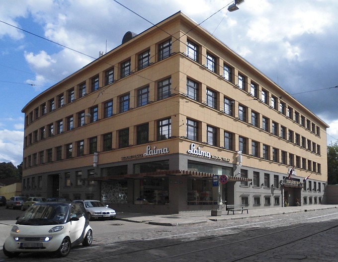 Laima Chocolate Museum. Outside View. Laima Chocolate Museum. Outside View.