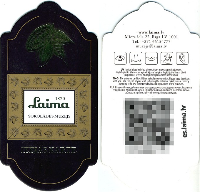 Laima Ticket Flyer. Laima Ticket Flyer.