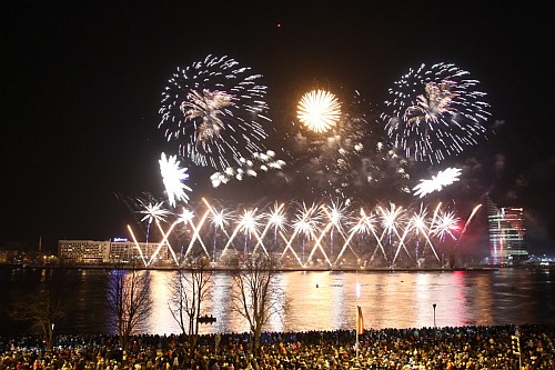 Grand Fireworks 18 November, Riga