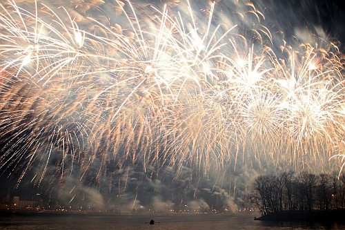 Grand Fireworks 18 November, Riga