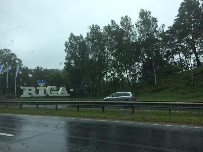 Riga Sign; Loves Ukraine Riga Sign; Loves Ukraine