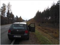 VW Golf IV in Accident