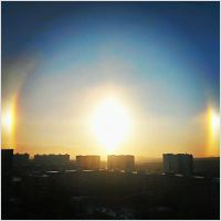 Halo in Moscow, 19.01.14