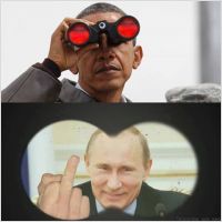 Obama checks Putin