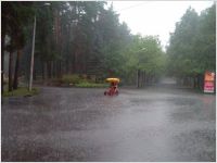 Rain in Riga, July 29th 2014