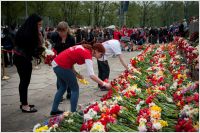 May 9th, 2014, Riga. Full of flowers