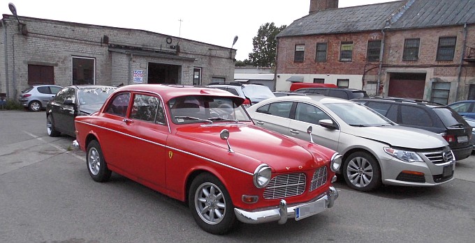 Rare Volvo in Riga Boondocks.