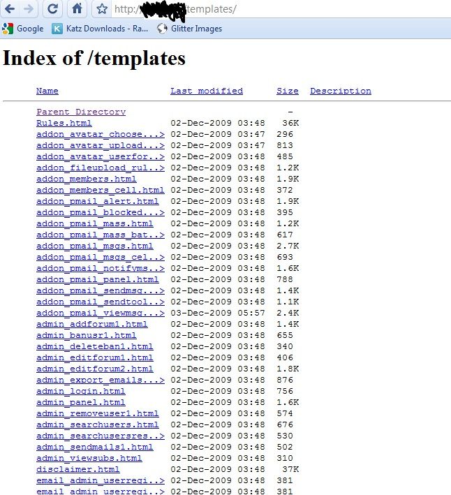 Templates Directory