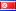 The flag of North Koreag